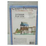 Craft Patterns #Y1308 Outdoor Play Gym