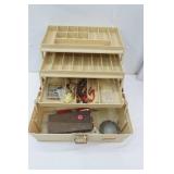 Vintage Plano Tackle Box & Tackle