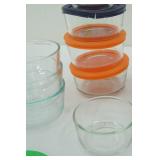 Pyrex Bowls & Colander