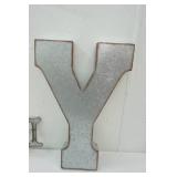 Galvanized Wall Art- Inspire, Y
