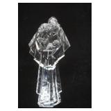 Roman Inc Clear Acrylic Statue of Baby Jesus, Mary & Joseph