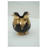 Vintage Savoy China Weeping Gold Vase