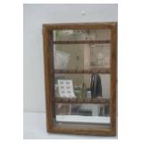 Mirrored Souvenir Spoon Cabinet