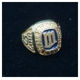 Vintage 1987 Minnesota Twins World Series Championship Ring