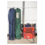 (2ct) Camping Chairs & (2ct) Stadium Chairs