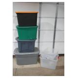 (6ct) Storage Totes