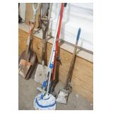 Shovels, Scoop, Small Rake, Squeegees, Mop