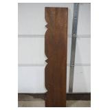 Custom Wood Shelf Board (56"x12"x1")