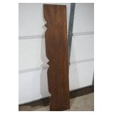 Custom Wood Shelf Board (56"x12"x1")