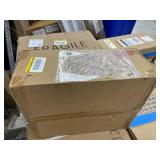 Sorbus 2 Pack Large Clear Plastic Storage Pull Out Fridge Drawer for fridge