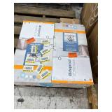 (140 sqft.) LP Inverness Travertine 22MIL 11.9x23.8 Vinyl Waterproof Tile Flooring