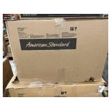 EverClean 60 in. x 32 in. Left Drain Soaking Tub in White