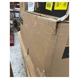 EverClean 60 in. x 32 in. Left Drain Soaking Tub in White