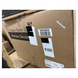 EverClean 60 in. x 32 in. Left Drain Soaking Tub in White