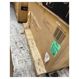 60 in. W Double Sink Wall-Mounted Floating Bath Vanity Storage Cabinet in Natural Oak with White Stone Resin Top