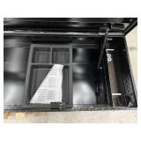 Husky 71.36 in. Matte Black Aluminum Full Size Crossbed Truck Tool Box (see pictures)