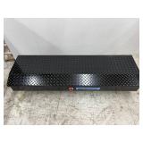 Weather Guard 56 in. Gloss Black Aluminum Lo-Side Truck Tool Box (see pictures)
