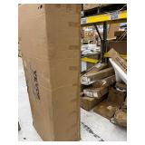VEVOR Rooftop Cargo Carrier 14 cu.ft. Roof Cargo Box Carrier ABS Hard Shell Roof Box with Dual-Sided Opening
