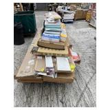 (Assorted, Open Box) Pallet of Shoe Racks, Closet Organizers, Shelves, and Cabinet Drawers