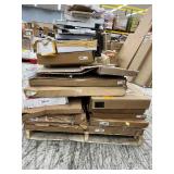 (Assorted, Open Box) Pallet of Shoe Racks, Closet Organizers, Shelves, and Cabinet Drawers