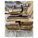 (Assorted, Open Box) Pallet of Shoe Racks, Closet Organizers, Shelves, and Cabinet Drawers