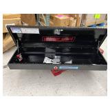 Weather Guard 56 in. Gloss Black Aluminum Lo-Side Truck Tool Box (see pictures)