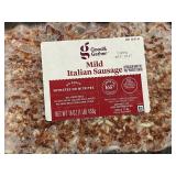 I&c - Lot of 3 Good & Gather Mild Italian Sausage 16 oz Packs