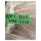 Pork Belly Slab 7 lbs 6.6 oz Frozen