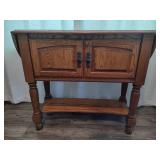 Oak Sideboard with Drop Leaves