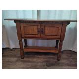 Oak Sideboard with Drop Leaves