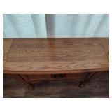 Oak Sideboard with Drop Leaves