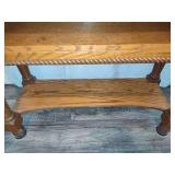 Oak Sideboard with Drop Leaves