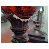 Thomasville Side Table and Table Lamps