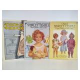 Vintage Shirley Temple Paper Doll and Paper Airplane Books