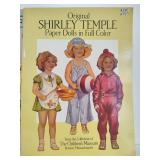 Vintage Shirley Temple Paper Doll and Paper Airplane Books