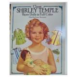 Vintage Shirley Temple Paper Doll and Paper Airplane Books