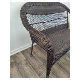 Wicker Bench