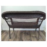 Wicker Bench