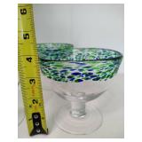 Hand Blown Short Margarita Glasses