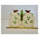 Honey Pots - including Vintage Double Honey Pot