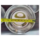Silver Plated Colored Serving and Accent Pieces