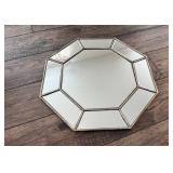 Silver Tone Wall Mirror