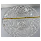Beautiful Vintage Crystal Pedestal Fruit Bowl