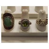 Sterling Silver Statement Rings