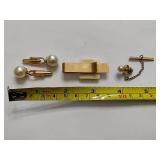 Cuff Links, Tie Tack & Tie Clip