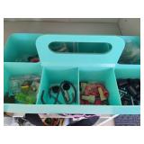 Huge Assortment of Misc Garage Items/Tools/Nails + Shelf