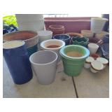 Huge Lot of Pots, Tomato Cages & Garden Stakes