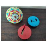 Three VIntage Tops/Toys