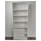 White Adjustable Shelving Unit