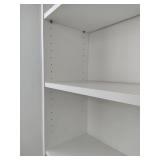 White Adjustable Shelving Unit
